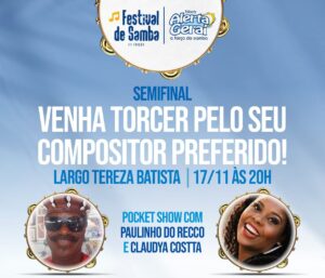 3º Festival de Samba do Bloco Alerta Geral na semifinal