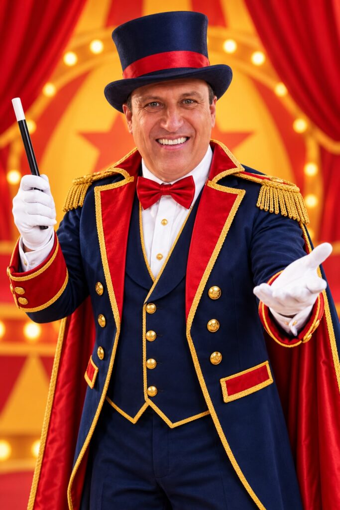 Tio Paulinho anuncia o tema circense do Bloco Happy para o Carnaval de Salvador de 2027, com desfile previsto no circuito do Campo Grande.