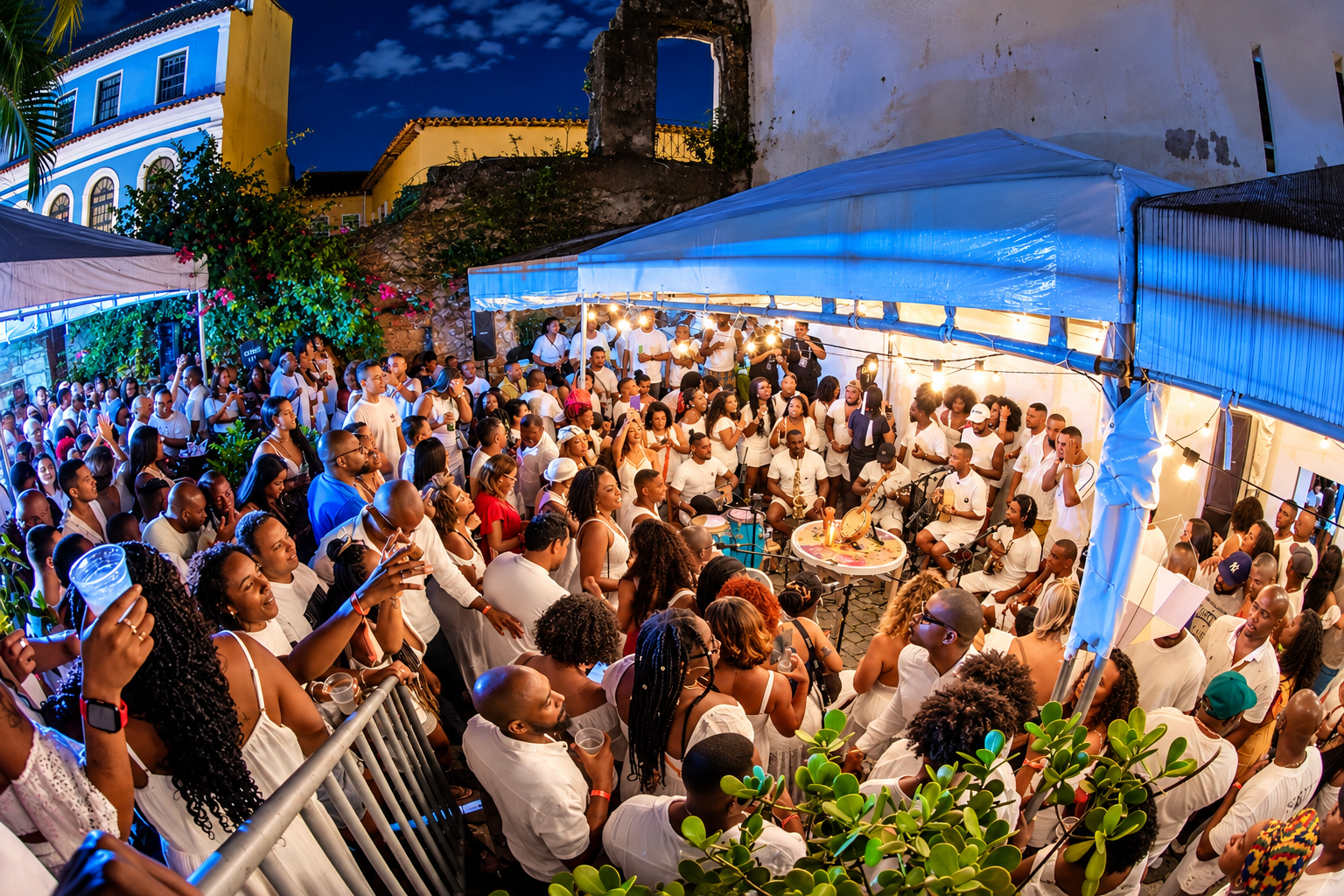Banjo Novo em Salvador reúne público em roda de samba do Banjinho